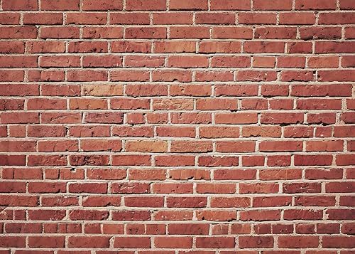 7x5 Ft Brick Wall Party BackdropPolyester Fabric Red Brick Sign Photo Backdrops Background for Thanksgiving Halloween Party Wedding Graduation Home Decoration Photo Booth Prop Banner