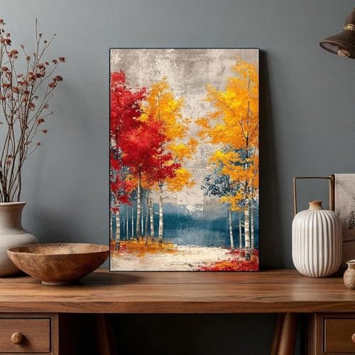 Affiche automne chaleureuse pour décorer un salon cocooning esthétique - 3
