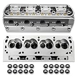 IMOOA One Pair Bare Cylinder Head For Ford Small Block SBF 289 302 351W Aluminum 185cc Intake Runner & 61cc Chamber