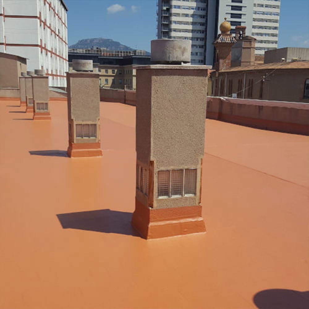 Membrana Impermeabilizante Poliuretano Mariseal 250 Teja 25kg Terrazas | Azoteas, balcones y cubiertas transitables. Impermeabiliza sin juntas, elástica, resiste rayos UV y soporta agua estancada.