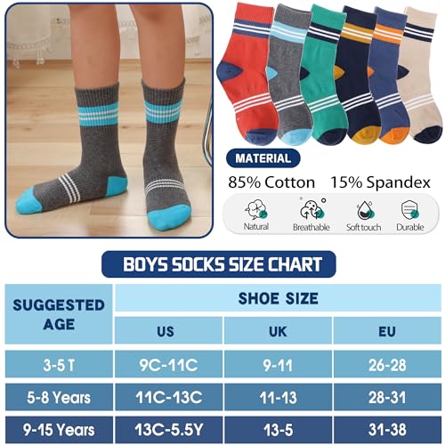 Image of Unicorn Socks Gifts for Girls kids Cute Animal Fun Crew Fashion Funny Novelty Soft Cotton Socks 6 Pairs