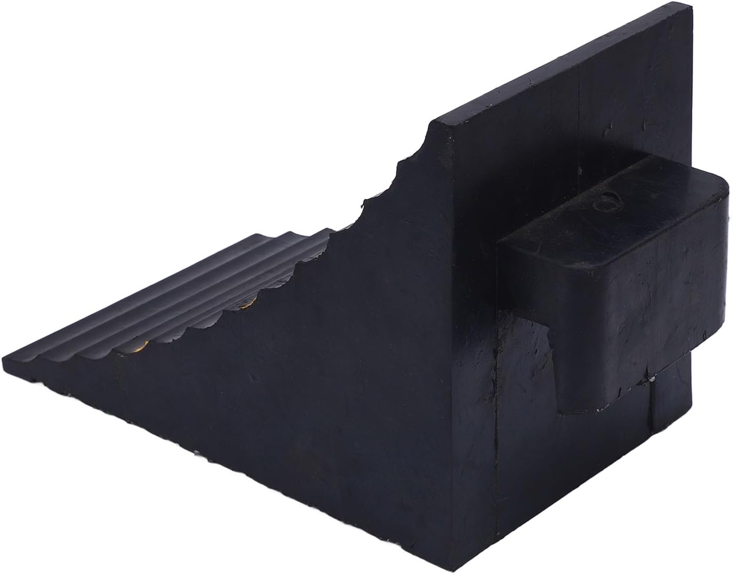 Heavy Duty Rubber Wheel Chocks, RV Wheel Chock for Front or Back Tires, Non Slip Design, Tire Chock for Car, Travel Trailers, RV, Truck, and ATV, 3 to 5 Tons Load Capacity