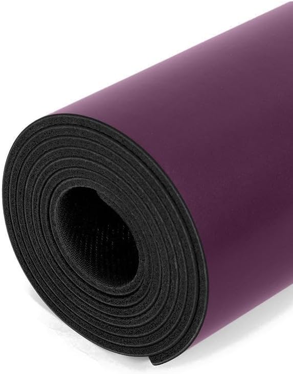 Yoga Studio The Grip Alignment Mat 4mm - 183cm x 61cm | Non-Slip Base | Moisture-Absorbing | Thick Latex-Free