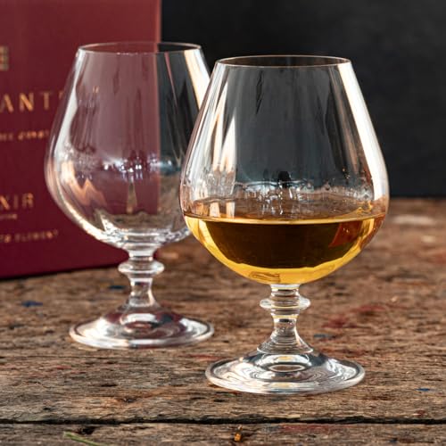 Vasos de coñac DIAMANTE Mirage con efecto óptico el regalo ideal set de 2 3