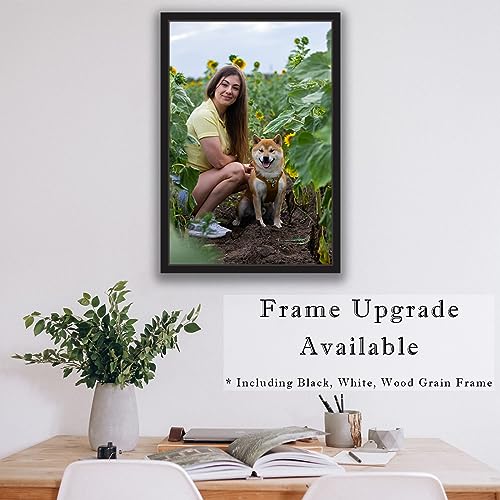 Generic Custom Canvas Prints With Your Photos Framed Canvas Customized Wall Art Personalized Canvas Pictures For Pet/Family Gifts For Mom/Men/Women 8 X 10 thumb #6