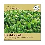 Samenliebe BIO Mangold Samen | Schnittmangold - grün & winterhart - samenfestes BIO Saatgut