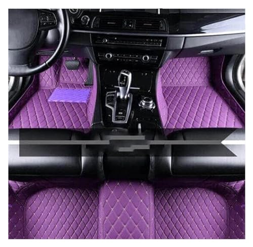 Tapis de sol Peugeot 405 finition premium noire et rouge pour versions RHD
