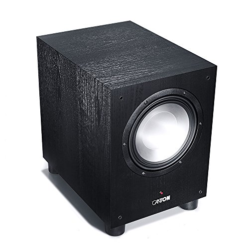 Canton Sub 8.3 Aktivsubwoofer (200/280 Watt) in Schwarz