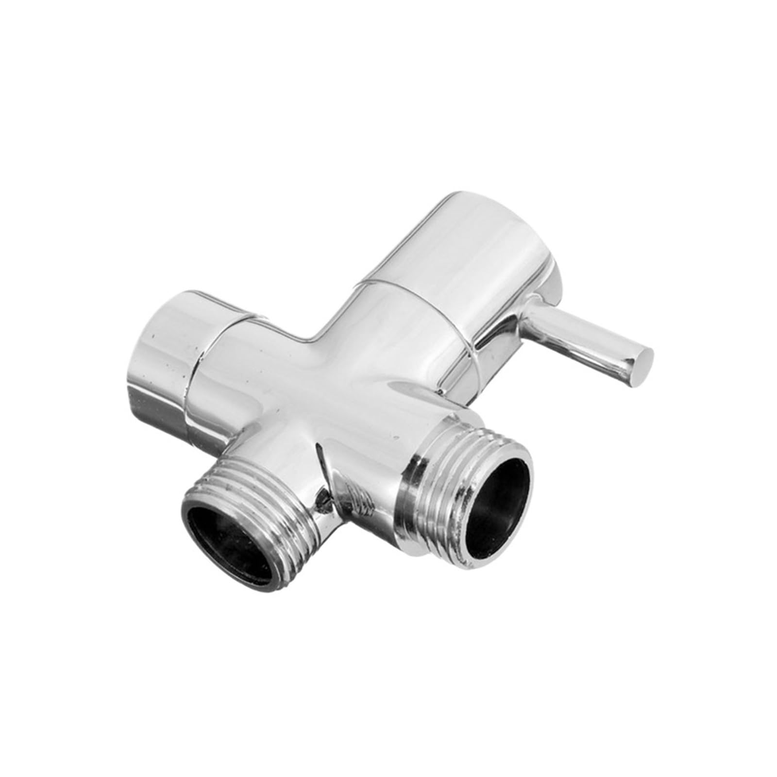 Triple Ball Valve Brass Multi Function 3 Way Shower Head Diverter Valve G1/2" Three Switch Adapter for Toilet Bidet