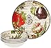 Certified International Corp 89230 Certified International Botanical Veggies Pasta Set, Multicolored, 5 Piece