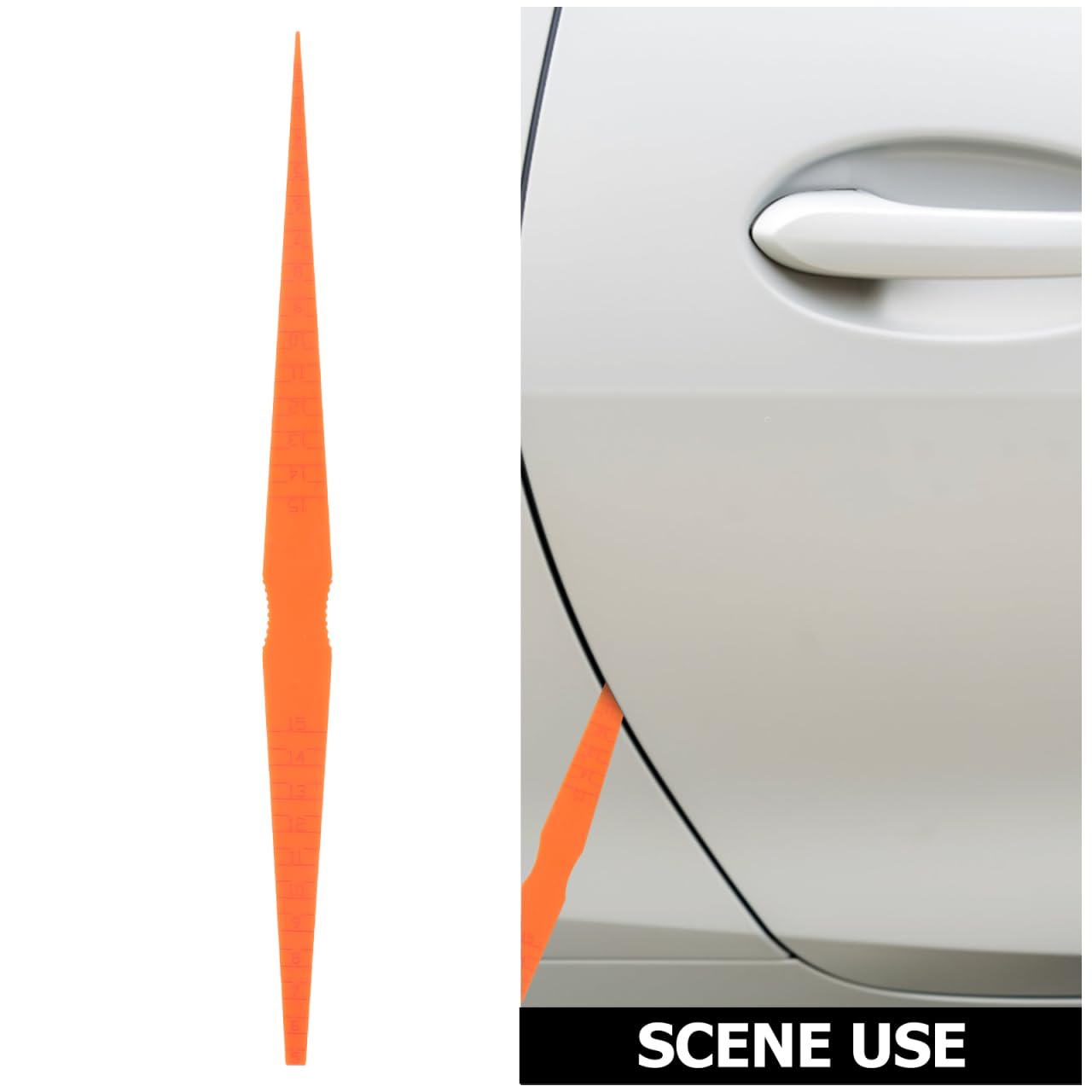 SOLUSTRE Body Gap Gauge Tool for Car Panel Accurate Panel Gap Alignment Gauge Moulding Alignment