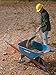 Jackson M6T22 M6T22KB Wheelbarrow, 6-Cubic Foot Capacity, Blue