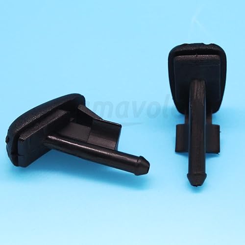 Miniatura 5 de Boquilla para limpiaparabrisas Accesorio de repuesto para BMW (92-99) 318i, (92-95) 325i, (1996-2002) Z3, (92-95) 320i. OEM #: 61601384859. (2pcs)