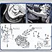 Engine Motor and Trans Mount Set of 4 Compatible with 2006/ 2007/ 2008/ 2009/ 2010 Ho~N~Da Civic 1.8l Automatic Transmission, Replaces # A4530,A4534,A4546,A4543