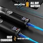 Novah® Professional Hair Clippers for Men, Professional Barber Clippers and Trimmer Set, Mens Cordless Hair Clipper for Barbers Haircut Kit Fade - Image 5