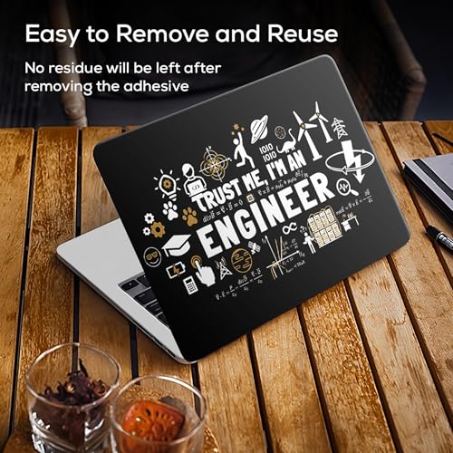 Image of Laptop Skin /Sticker /Cover Bubble-Free| Laminated| Removable| HD Quality Sticker for Laptops Upto 15.6 Inches Compatible with Hp /Dell /Acer /Lenovo /Asus etc.(Engineer-221)