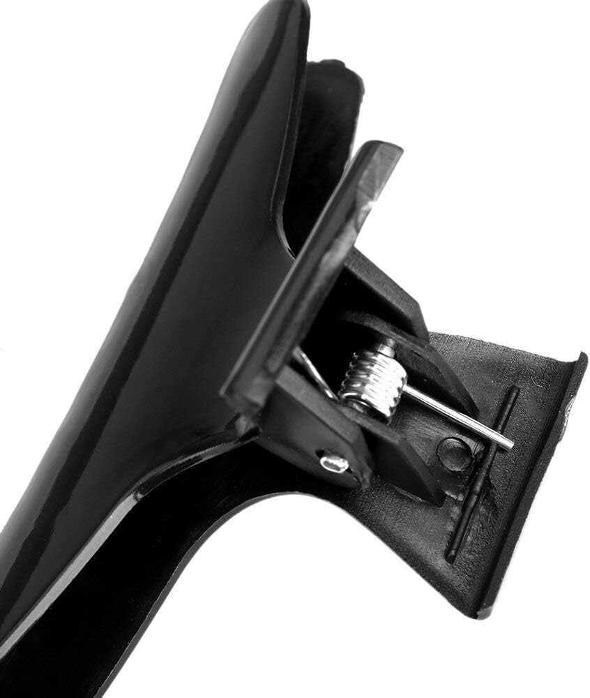 Black butterfly 12 pecs for hair dressers professional claw clips