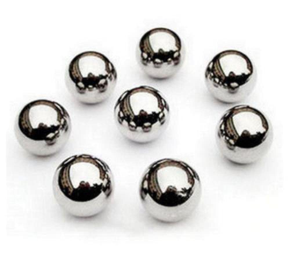 Stalowa kulka łożyskowa 12,7 mm, 120 szt. kulka obrotowa, dokładne łożysko stalowe kulki, 1 kg
