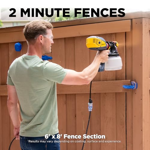 Image of Wagner 2476838 FLEXiO 1500 Handheld HVLP Paint Sprayer, Sprays Unthinned Latex, Includes iSpray Nozzle, Complete Adjustability for All Needs, Lightweight Design