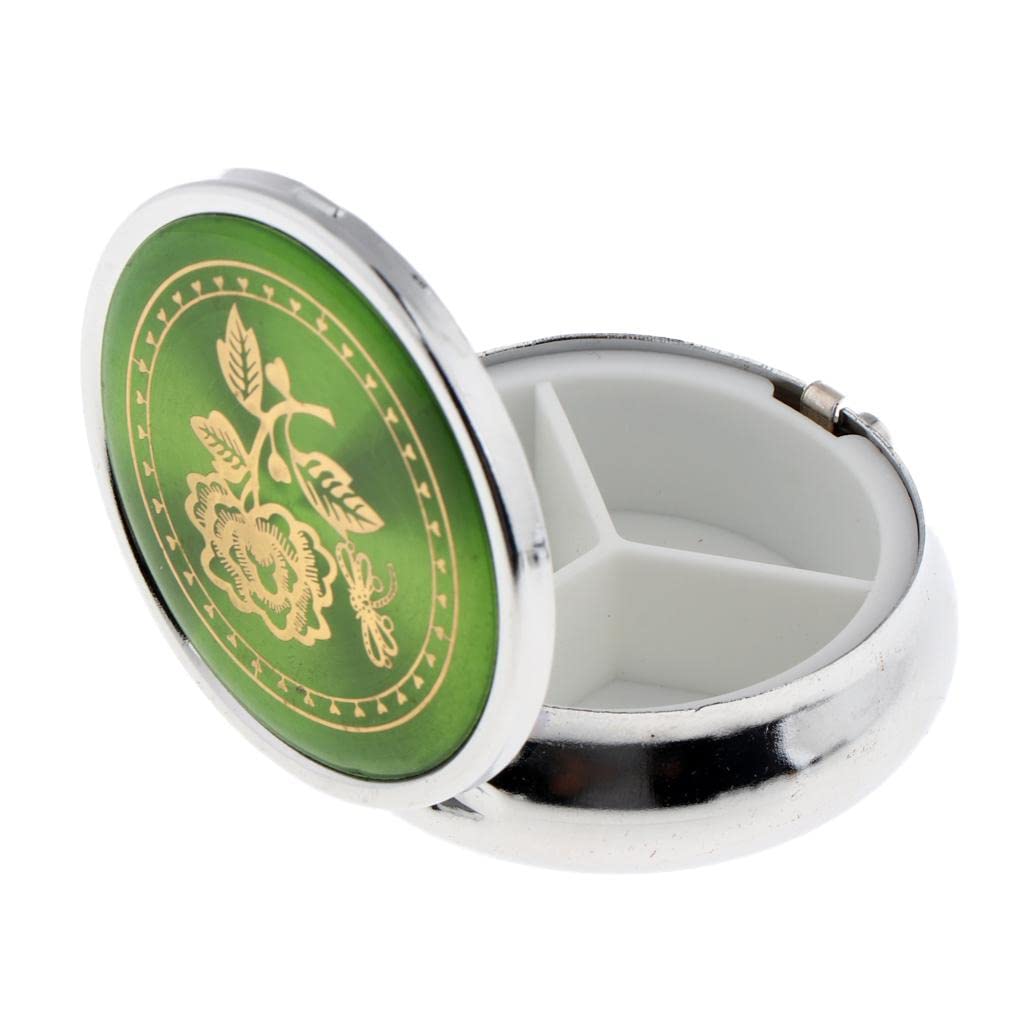 Meri SHOPP 1-Day Mini Metal Pill Box Medicine Organizer Container Case Storage Holder As Per Description Health & Beauty | Health Care | Pill Boxes, Pill Cases-image-43