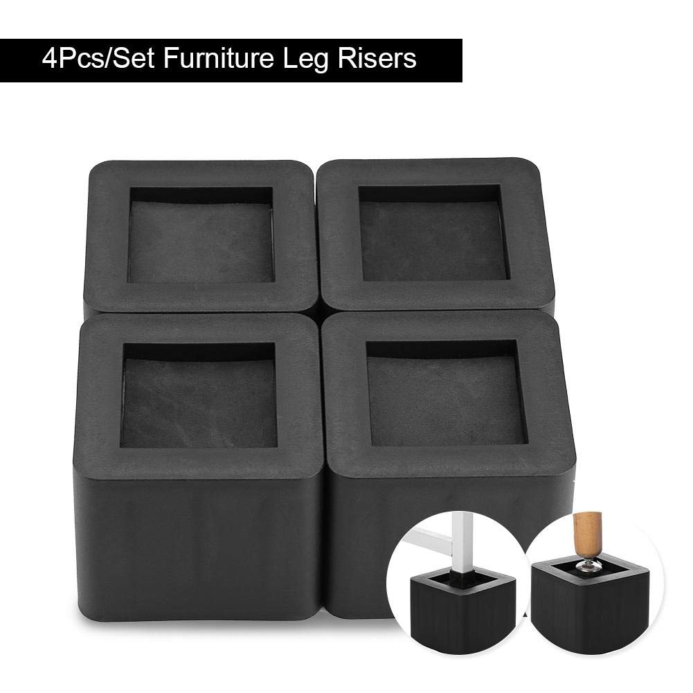 Wakects Möbelerhöhungen 10,5cm - 4 Stück PP-Blö Produktbild-Vorschau 9