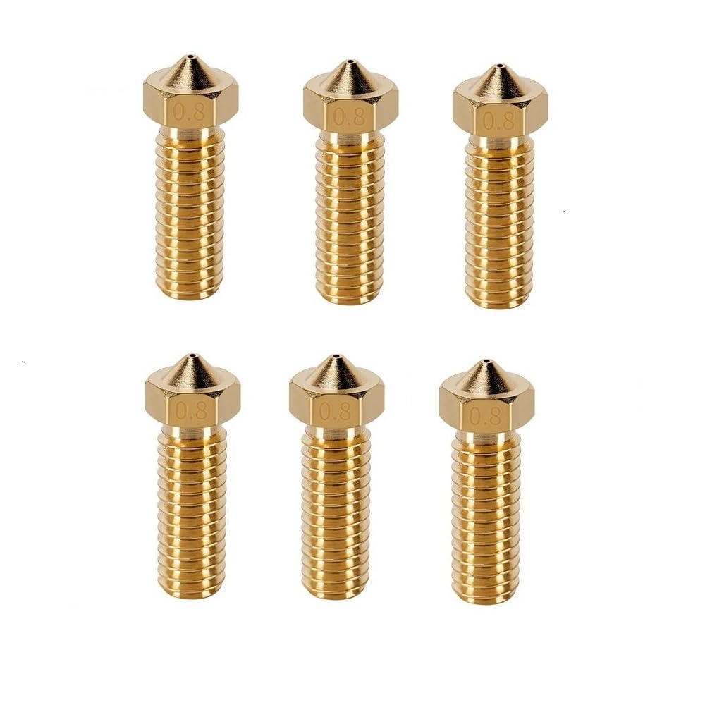 xcluma 3D Printer Extruder Nozzels,E3D-V6 crater 0.8 nozzle For 1.75mm-image-45