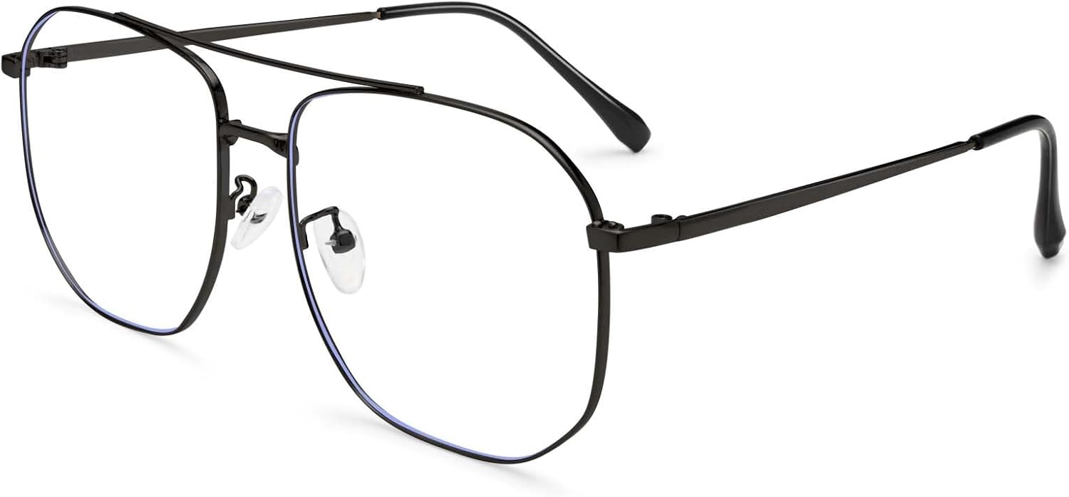 Dollger Blue Light Glasses for Women Retro Blue Light Blocking Glasses for Computer Eyeglasses Frame Men