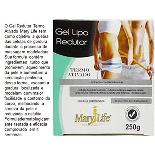 Gel Lipo Redutor 250g Mary Life