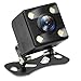 Pyle Upgraded Backup Camera Vehicle Mount W/ Weatherproof Dash Cam, Reverse Parking Camera, LED Monitor, Angle Adjustable, Distance Scale Lines, Fog Resistant, Night Vision Cam, DC12V/RCA (PLCM14LP)