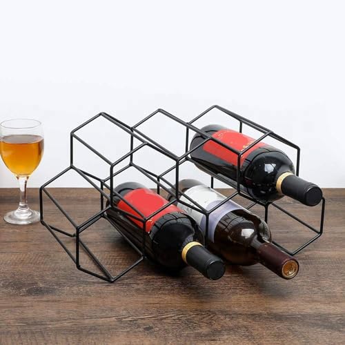 Casier à vin de comptoir horizontal pour éviter les bouchons secs - 7