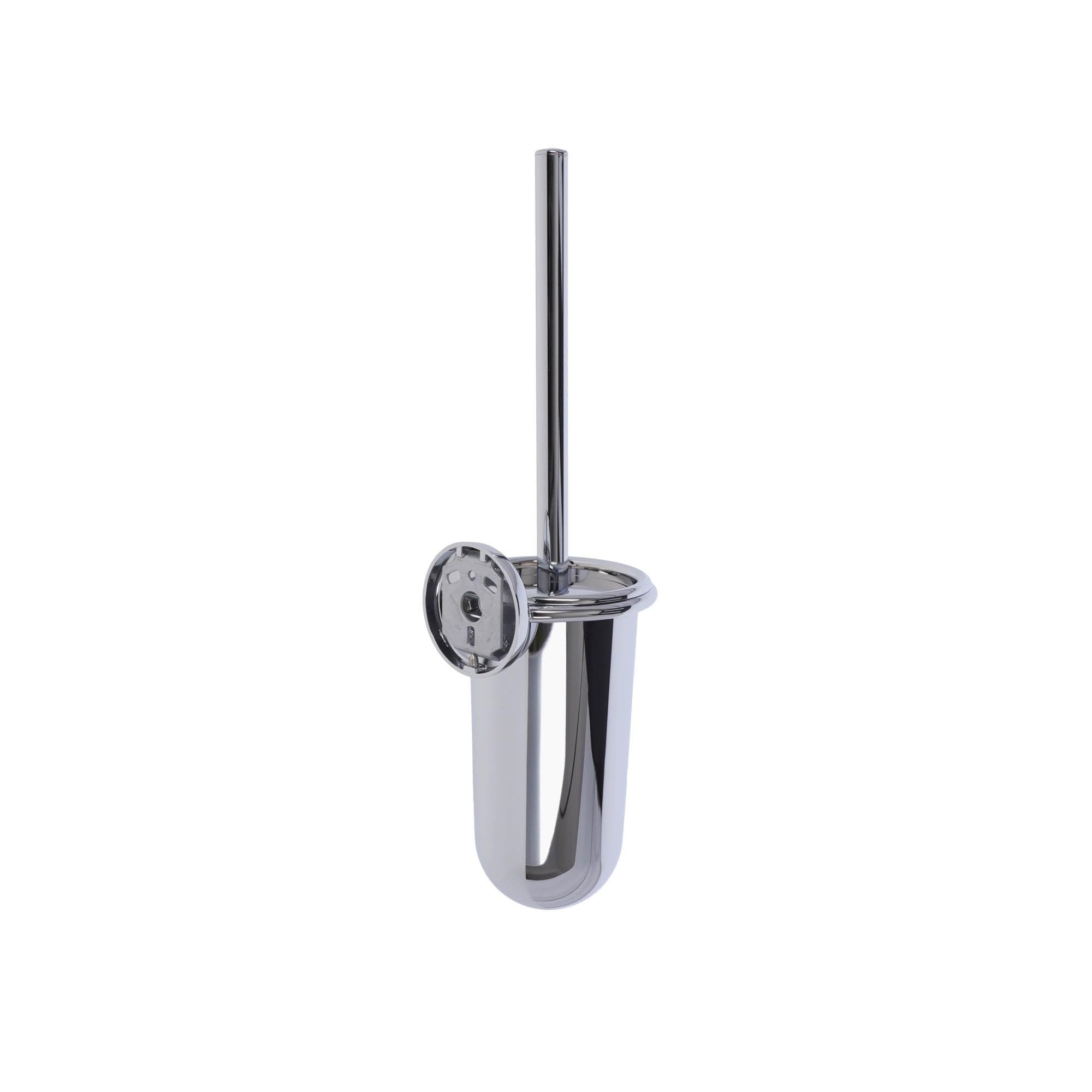 Inda a04140cr Portascopino a pared, plateado