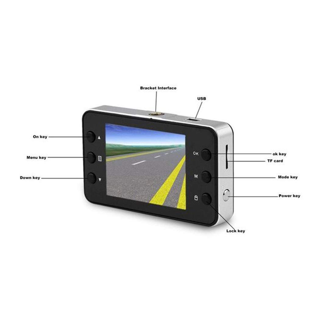 Kamera samochodowa, wideorejestrator samochodowy Full HD 1080P WiFi kamera samochodowa 1,54 "LCD 170 stopni bardzo szeroki kąt widzenia Rejestrator jazdy samochodowej, czujnik G, WDR, nagrywanie w pę