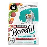 FYNORI Incredibites with Farm-Raised Beef Natural Small Breed Dry Dog Food with Added Vitamins, Minerals and Nutrients, 3.5 Lb Bag, 100 Percent Complete and Balanced for Adult Dogs