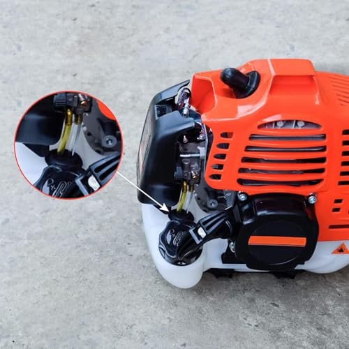 Benzintank Gummistopfen,2 Löcher Gummitülle Dichtung, für Freischneider, Kraftstofftank-Gummidichtungen, Rasenmäher, Teile,Trimmer, 12 Stück