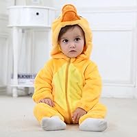 Vista 35 de Disfraz de bebé de Halloween para niños pequeños, rómper, mameluco para niños o niñas, ropa de animales, de 2 a 36 meses Dinosaurio rojo