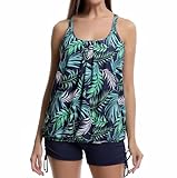 Excellent soutien : ce maillot de bain dispose de bretelles croisées réglables à l'arrière. Les coussinets de poitrine souples amovibles sans armatures offrent beaucoup de soutien et de forme, adaptés à toutes les formes de poitrine.