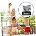 Sosoport Foldable Volleyball Net Portable Outdoor Sports Net for Garden Beach Easy Setup Design for Family Fun and Recreation Activities