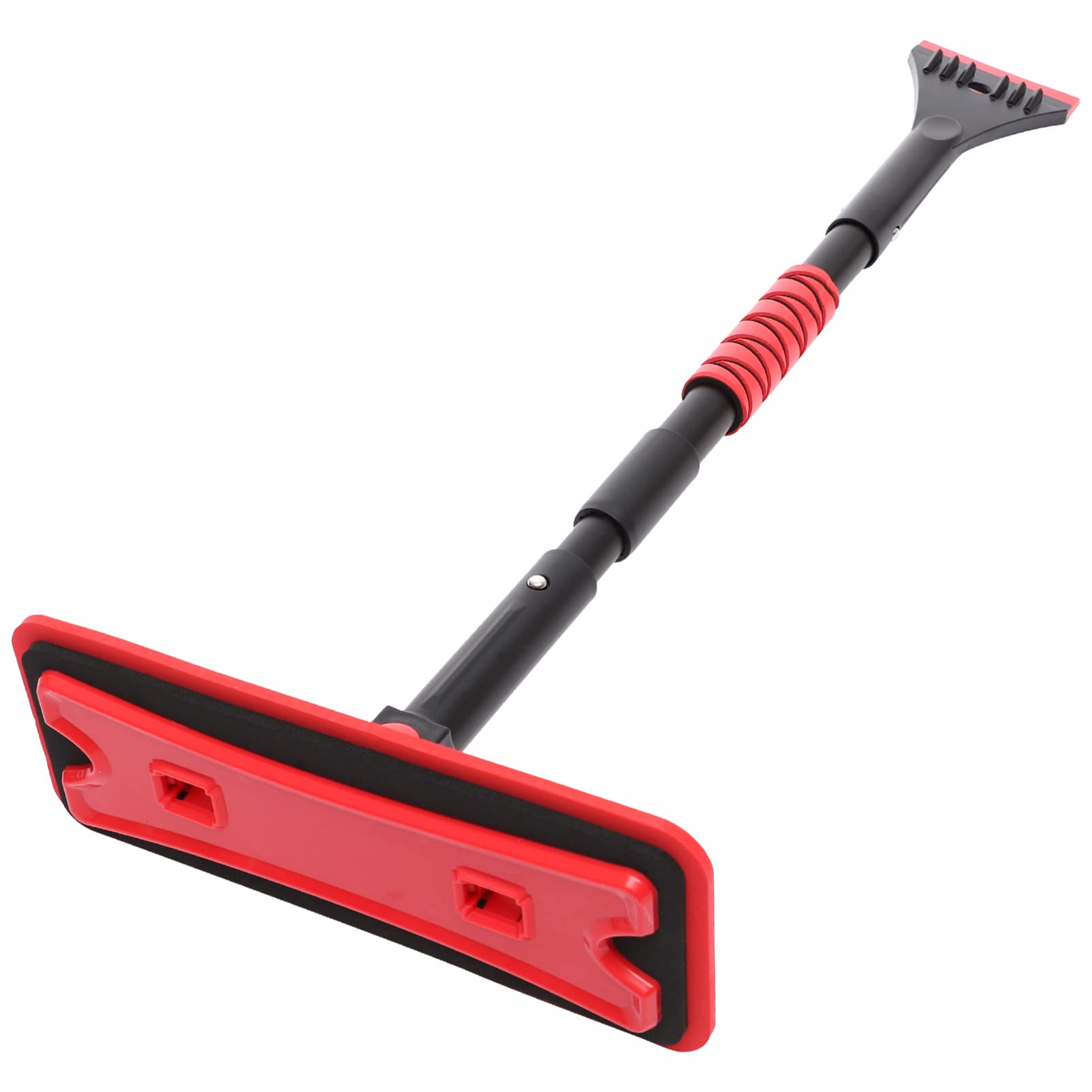 DOITOOL 1juego Rascador De Nieve Desmontable para Parabrisas Cepillo De Hielo Herramienta De Limpieza para Automóviles Compatible SUV y Camiones Sin Daños La Pintura