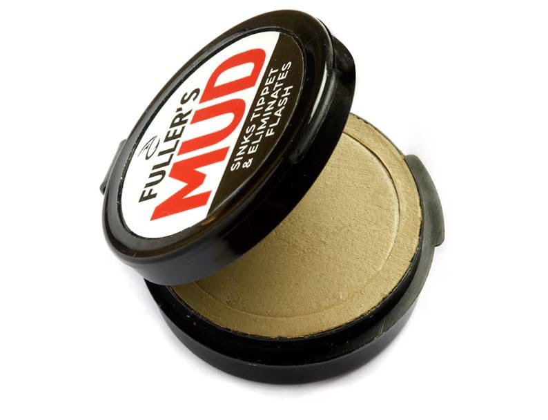 Just Catch Fullers Mud by Fulling Mill Fly Fishing Tippet Sinkant, Pocket Size, line degreaser