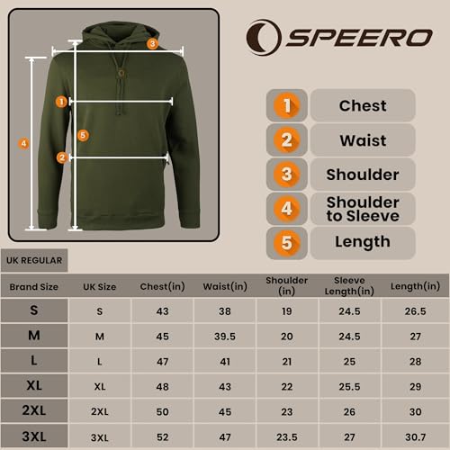 Sweat à capuche Tech Vert SPEERO en textile premium - 5