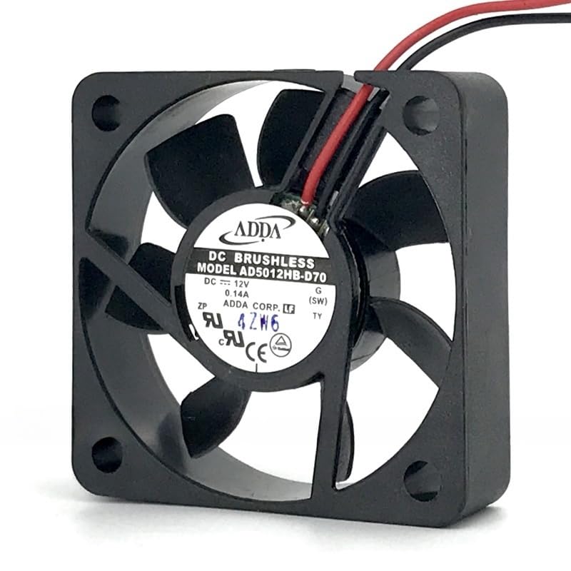 Miniatura 2 de para ADDA 2.0 in Ventilador 5015 12V 0.14A Silencioso Power Enfriamiento caso AD5012HB-D70