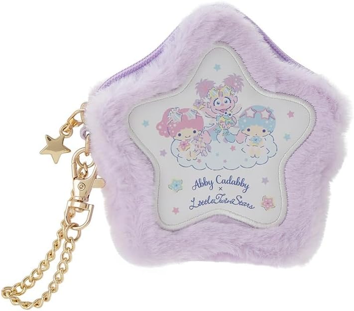 Abby x Little Twin Stars: Star-shaped fur pouch