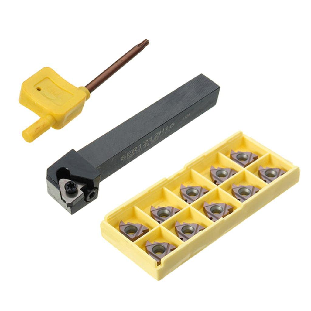 Portaherramientas para Torno CNC, Insertos de Cojinete, Llave para