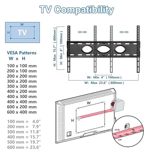 Soporte móvil universal para TV con ruedas y estante miniatura 7