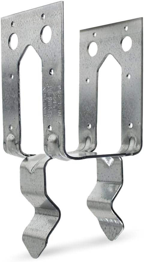 PB44 PB Galvanized Non-Standoff Post Base for 4x4 (Pack of 10)