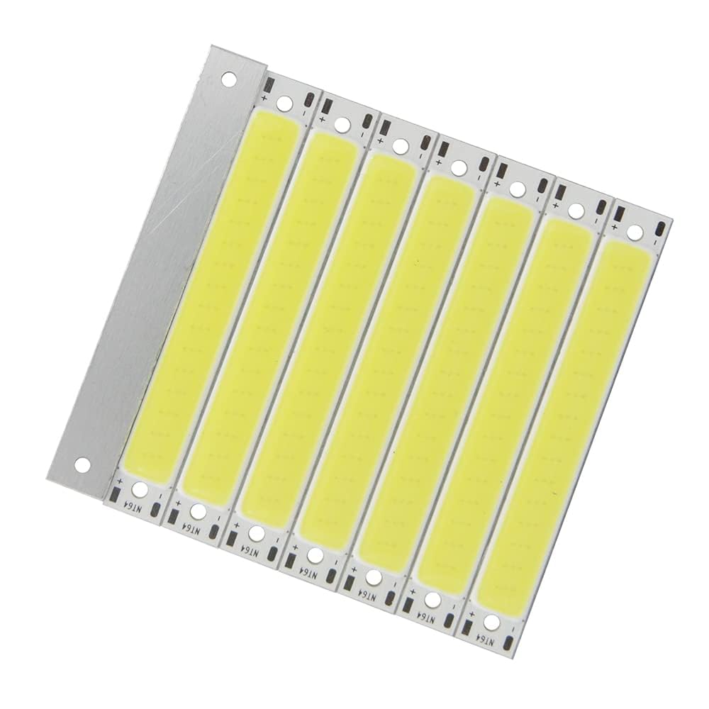 Sam 10pcs 3Volt to 4Volt DC 60Mm 8Mm COB LED LED Light for Emergency Light, DIY Work Light 10Pcs 5 Watt-image-43