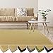 Produktbild casa pura Sisal Teppich aus Naturfasern | mit Bordüre aus Baumwolle | pflegeleicht | viele Größen und Farben (Natur/Bordüre Natur, 80x150 cm)