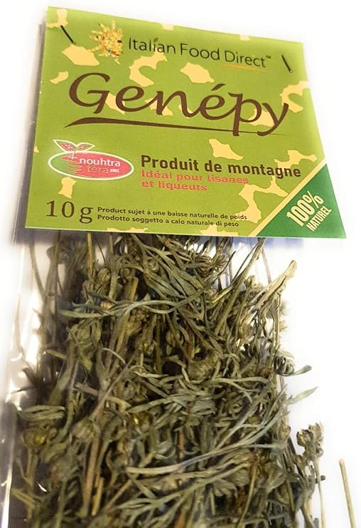 Piantine di genepy (2 confezioni da 10g) con ricetta per preparare il liquore della Valle d'Aosta