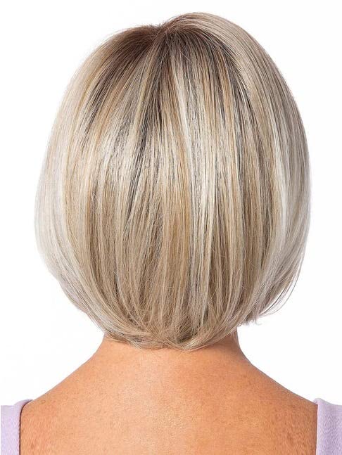 Miniatura 5 de Toni Brattin Peluca de cabello sintético con acabado de Touc grande de color rubio medio de 9 pulgadas, corte Bob esculpido, longitudes rotas y