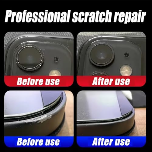 Derwrtup Eliminador de Rayas para Pantalla de Teléfono Móvil - Pasta Reparadora Rápida De 30ml - Kit de Reparación para Protector de Pantalla | Mantenimiento Y Cuidado Diario para Adultos En Viajes Y - imagen 4